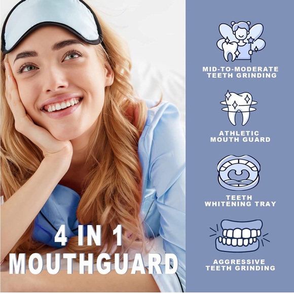 Teeth Grinding Mouth Guard for Sleep, 7 Packs for Teeth Clenching, Stops Bruxism - Picture 7 of 11